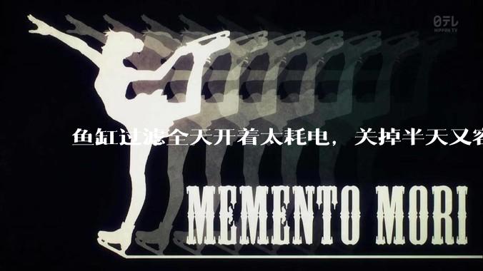 鱼缸过滤全天开着太耗电，关掉半天又容易水浑，有什么好办法？