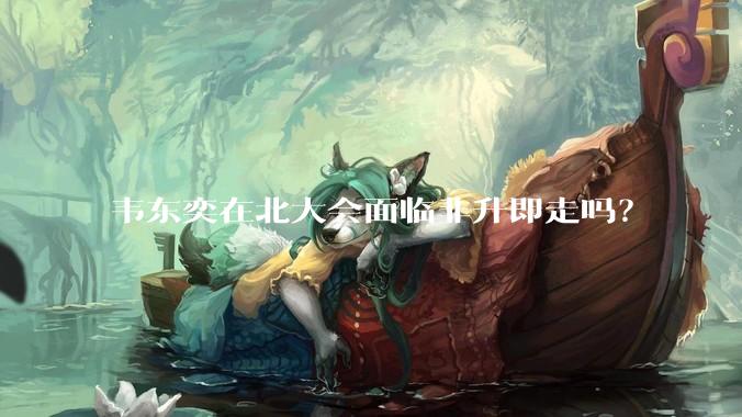 韦东奕在北大会面临非升即走吗？